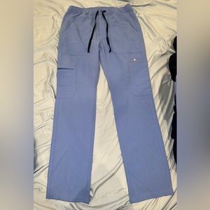 FIGS Men’s Ceil Blue Scrub Cargo Pants (S)